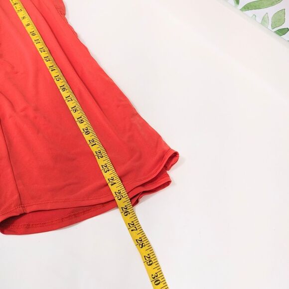 Red Orange Brigette Brianna Blouse M - Picture 9 of 9